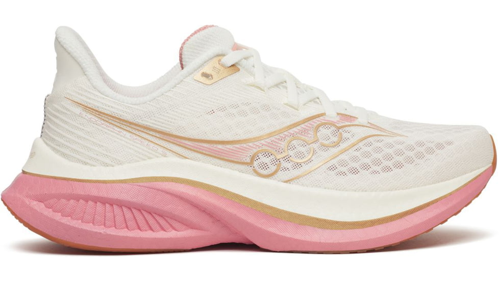 Saucony Endorphin Speed 5, Ivory/Mauve, 8, S11007-140-8