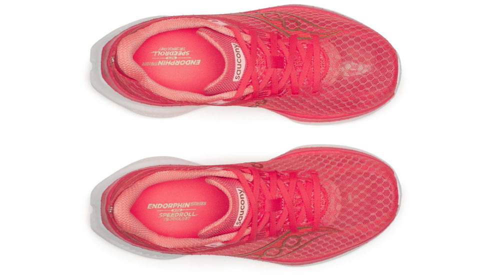 Saucony Endorphin Speed 5 - Womens, Coral/Salmon, 7, S11007-343-M-7