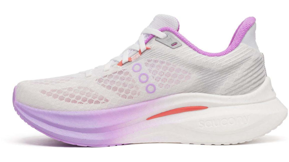 Saucony Endorphin Speed 5 - Womens, White/Crocus, 10, S11007-340-M-10