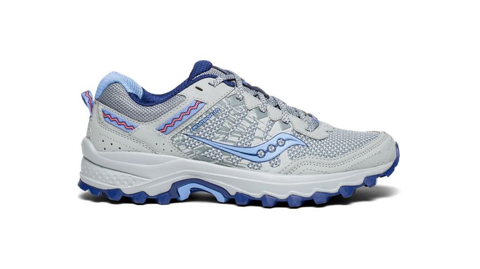Saucony Excursion Tr12 Trail Running Shoes - Womens, Grey/Blue, 6.5 US, S10451-1-6.5 US