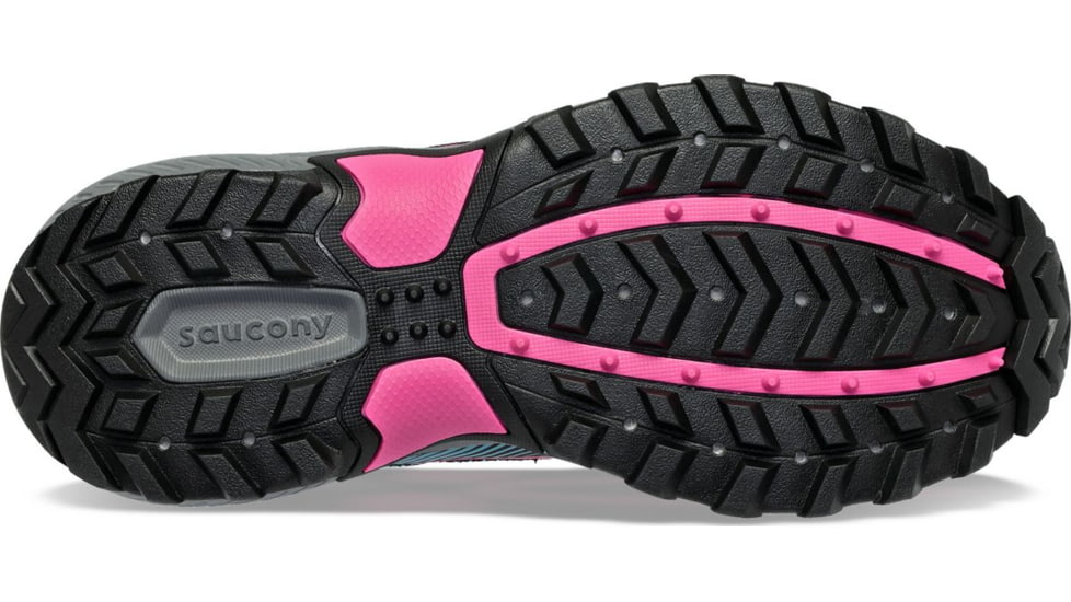 Saucony Excursion TR16 Trail Shoes - Womens, Black/Fuchia, 5.5, Wide, S10745-10-001-W-55