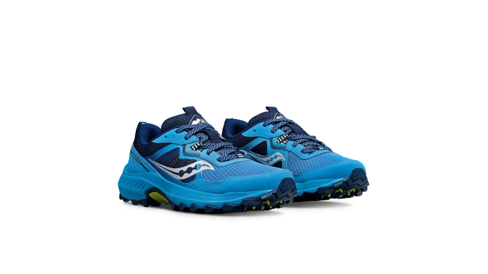 Saucony Excursion TR16 Trail Shoes - Womens, Breeze/Navy, 11.5, Medium, S10744-101-400-M-11.5