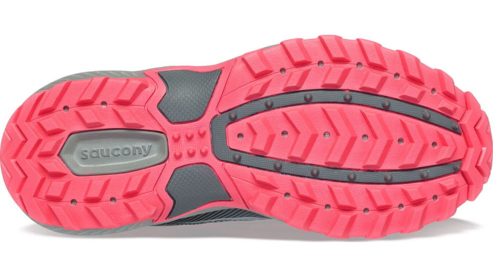 Saucony Excursion TR16 Trail Shoes - Womens, Grey/Coral, 5.5, Medium, S10744-40-027-M-5.5
