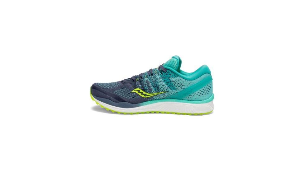 Saucony Freedom Iso 2 Road Running Shoes - Womens, Grey/Teal, Medium, 7, S10440-4-7