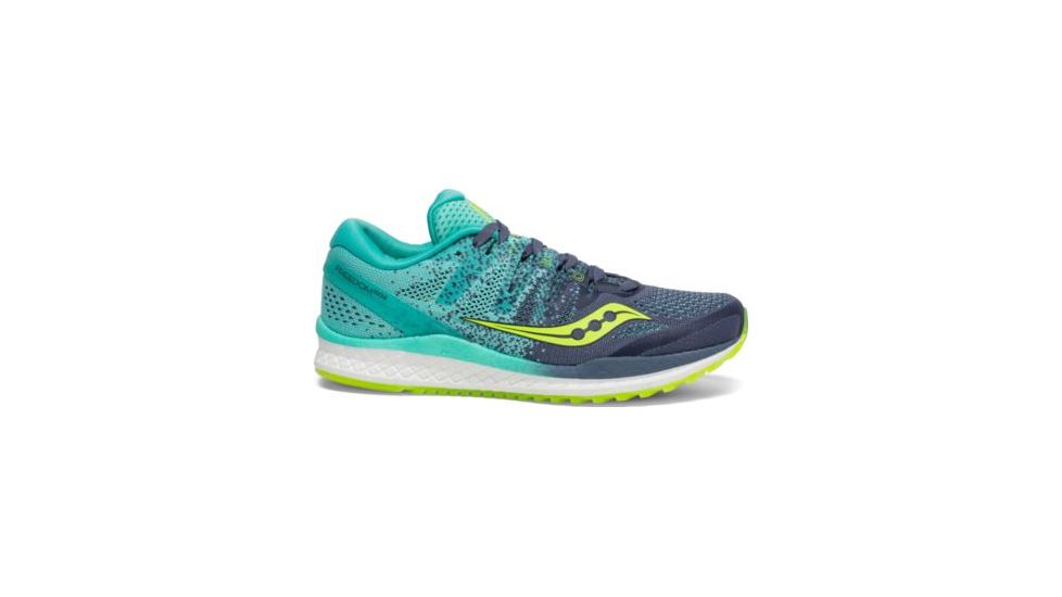 Saucony Freedom Iso 2 Road Running Shoes - Womens, Grey/Teal, Medium, 7, S10440-4-7