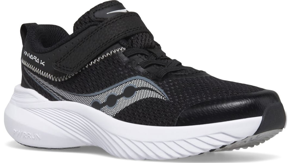 Saucony Kinvara 14 A/C Sneakers - Kids, Black/Grey, 7, Wide, SK267270-W-7