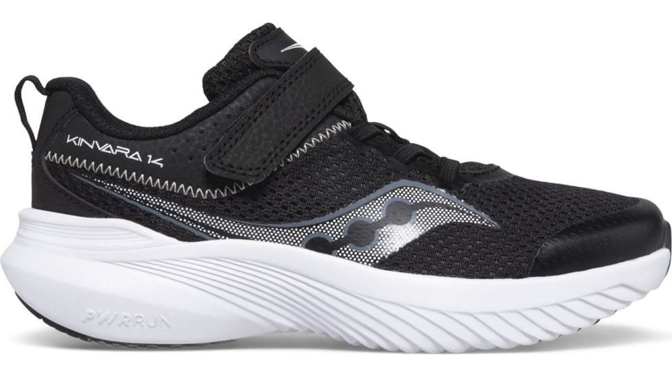 Saucony Kinvara 14 A/C Sneakers - Kids, Black/Grey, 7, Wide, SK267270-W-7