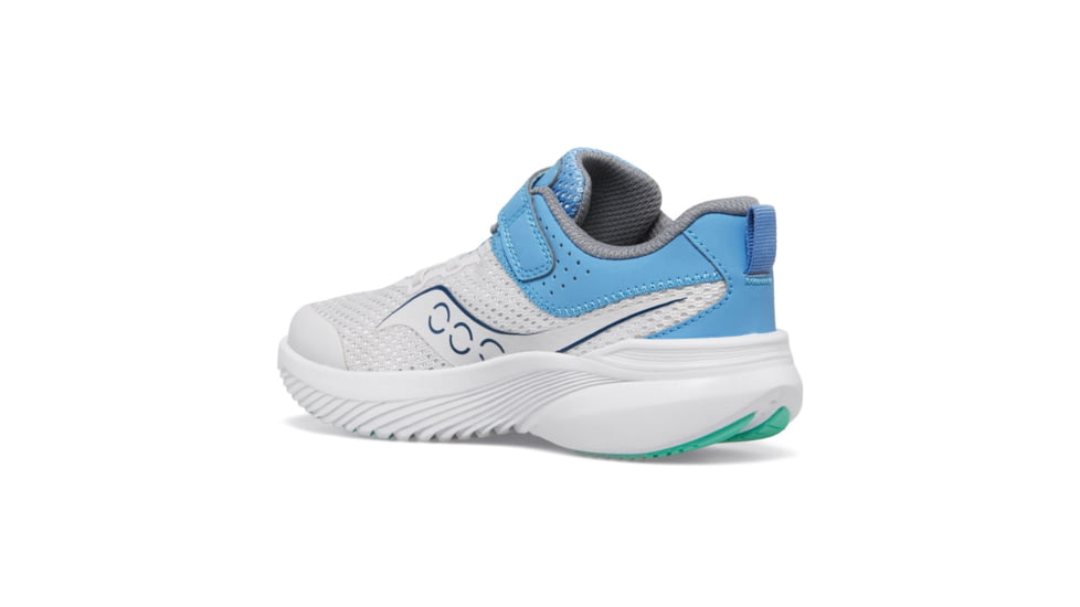 Saucony Kinvara 14 A/C Sneakers - Kids, Grey/Blue, 4.5, Medium, SK167463-M-4.5