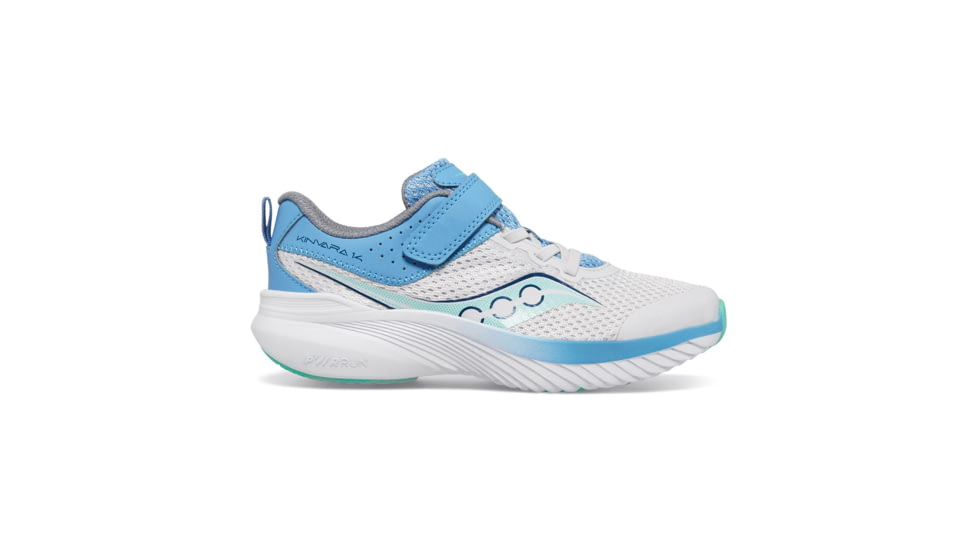 Saucony Kinvara 14 A/C Sneakers - Kids, Grey/Blue, 4.5, Medium, SK167463-M-4.5
