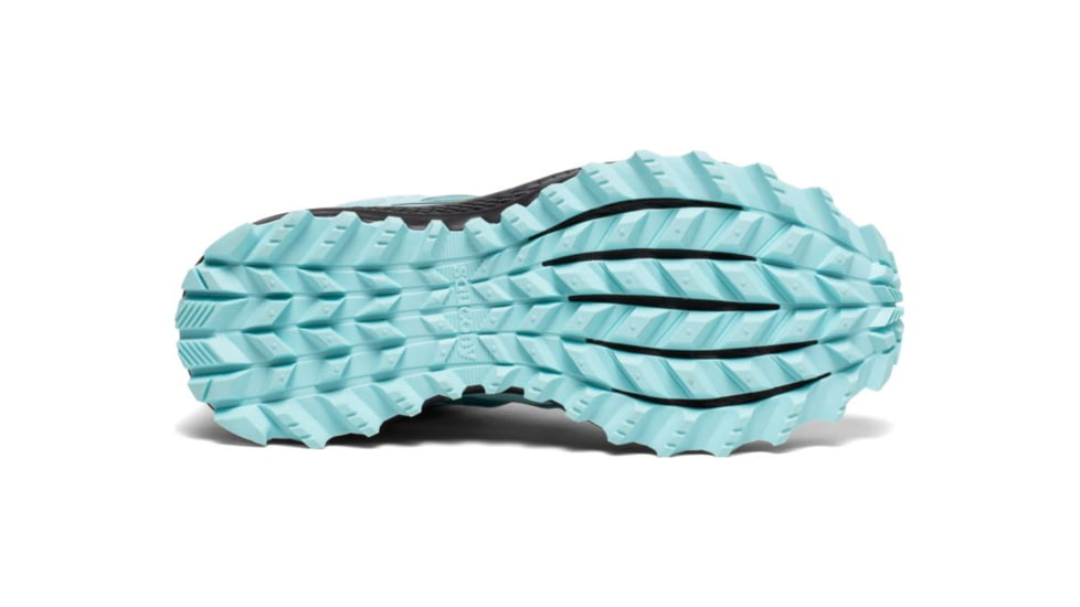 Saucony Peregrine ISO Running Shoes - Womens, Aqua/Grey, 5, S10483-2-5