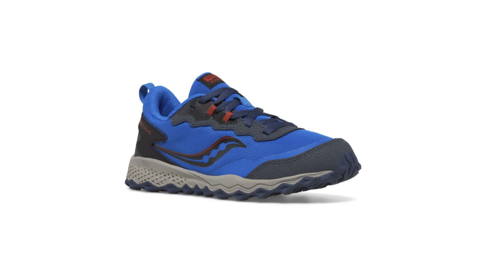 Saucony Peregrine KDZ Sneakers - Kids, Blue/Black, 6.5, Medium, SK267486-M-6.5