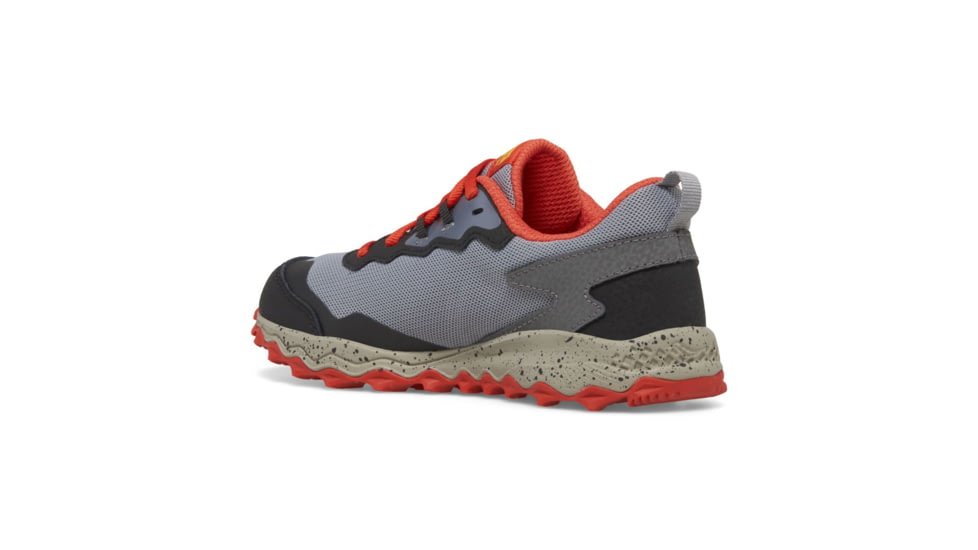 Saucony Peregrine KDZ Sneakers - Kids, Grey/Red/Yellow, 7, Medium, SK267487-M-7