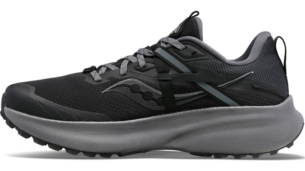 Saucony Ride 15 TR Trail Shoes - Womens, Black/Charcoal, 9, Medium, S10775-10-001-M-90