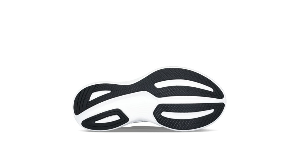 Saucony Ride 17 Shoes - Womens, Black/White, 10, Wide, S10925-100-001-W-10