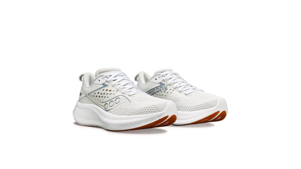Saucony Ride 17 Shoes - Womens, Pearl/Gum, 9, Medium, S10924-102-100-M-9