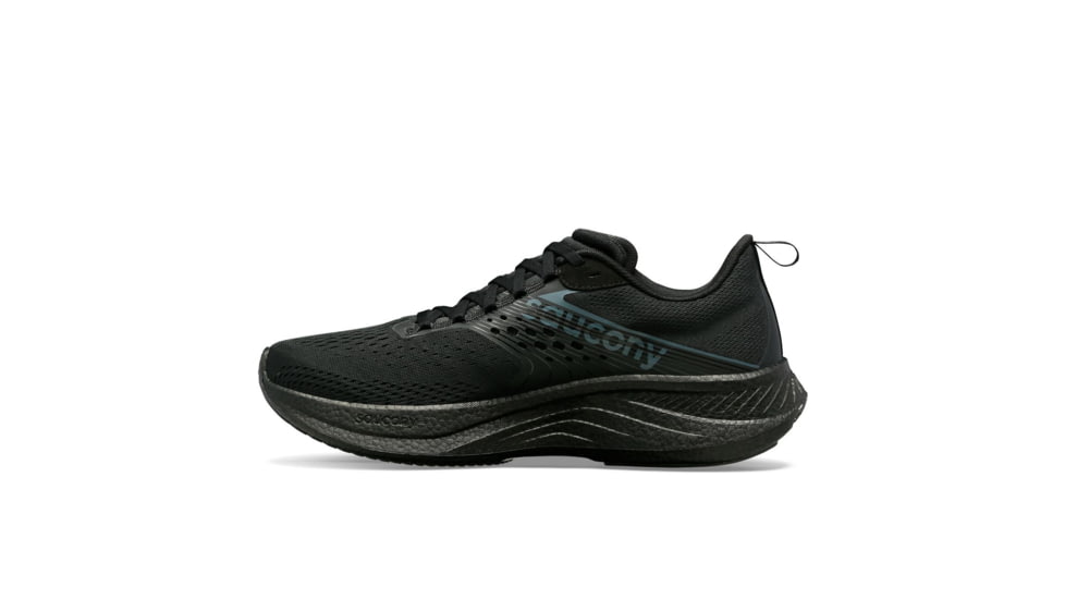 Saucony Ride 17 Shoes - Womens, Triple Black, 7.5, Medium, S10924-101-001-M-7.5