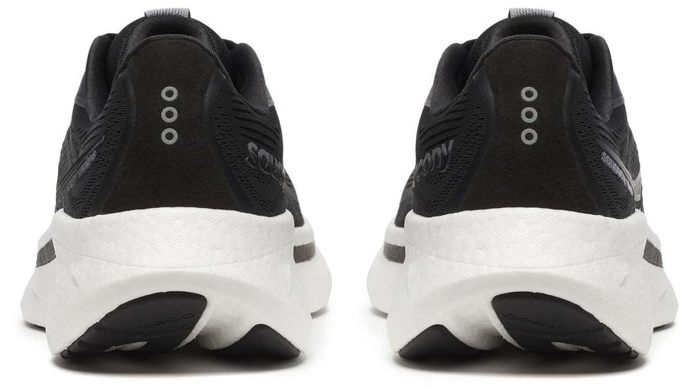 Saucony Ride 18 - Womens, Black/White, 10, S11000-100-M-10