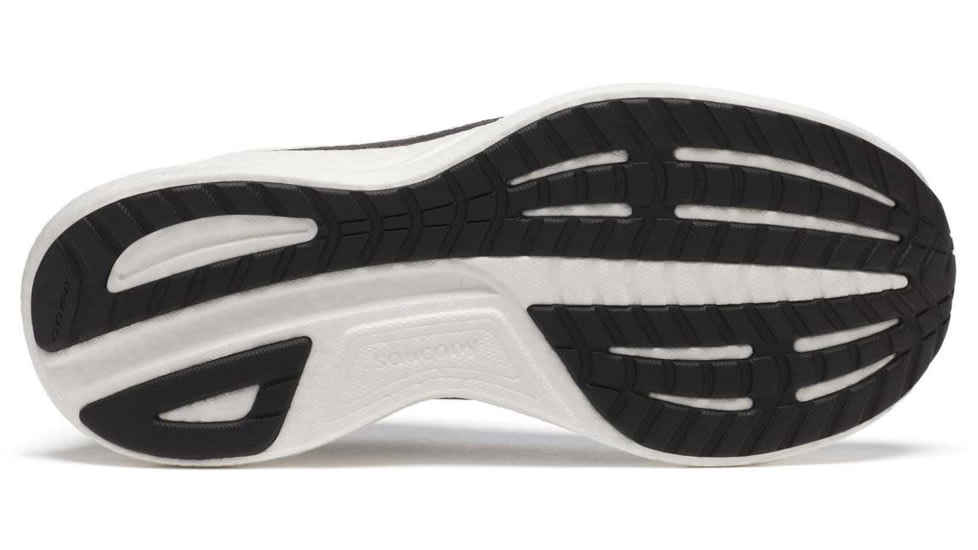 Saucony Ride 18 - Womens, Black/White, 10, S11000-100-M-10