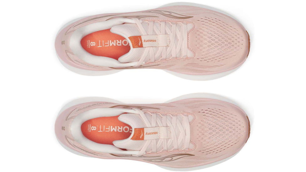 Saucony Ride 18 - Womens, Cameo/Peony, 7, S11000-223-M-7