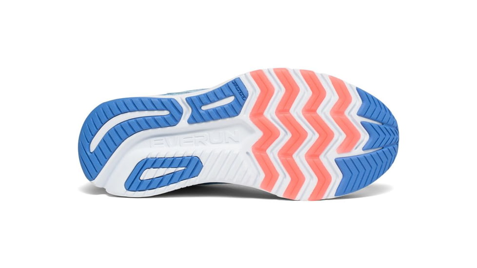 Saucony Ride ISO 2 Road Running Shoe - Womens, Blue/Coral, Medium, 5, S10514-1-Medium-5