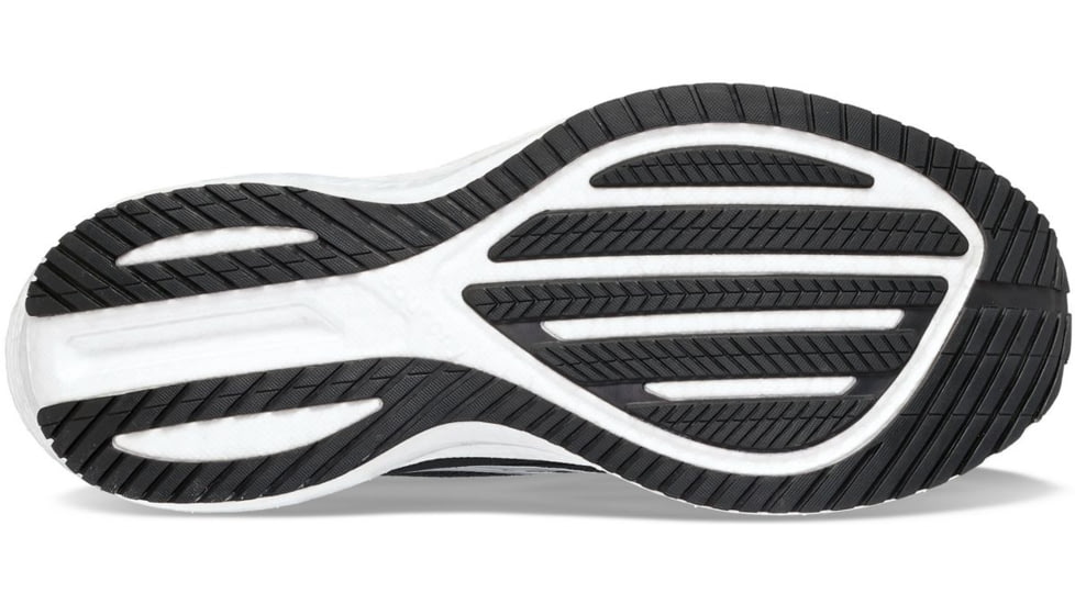 Saucony Triumph 21 Shoes - Womens, Black/White, 9, Wide, S10882-10-001-W-9