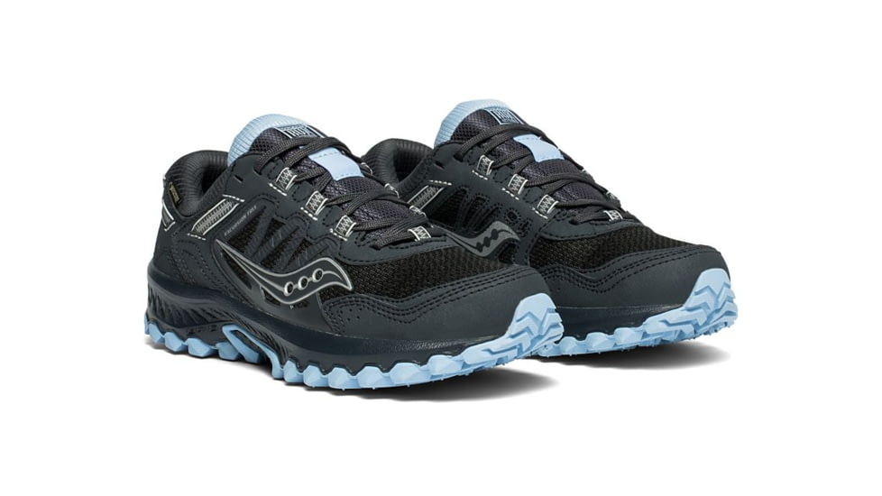 Saucony Versafoam Excursion TR13 GTX Trailrunning Shoe - Women's, Black/Blue, 11.5, S10528-1-Medium-11.5