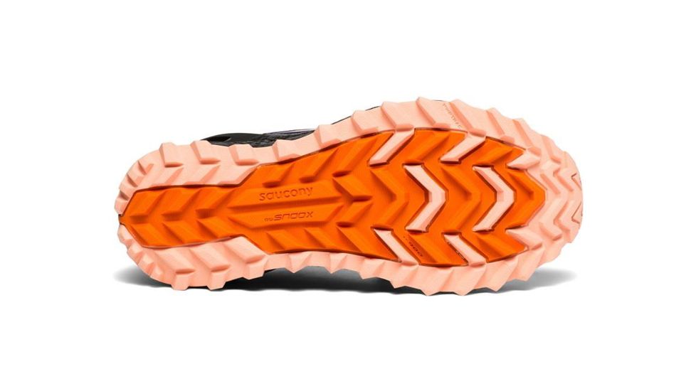 Saucony Xodus Iso 3 Trail Running Shoes - Women's, Purple/Peach, Medium, 8 S10449-37-Medium-8