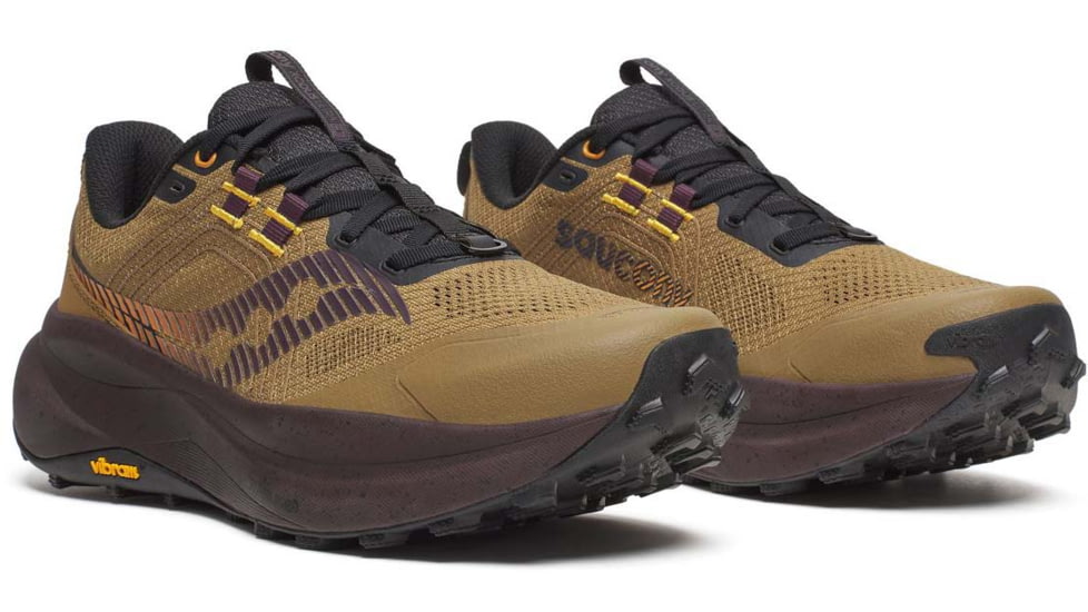 Saucony Xodus Ultra 4 - Mens, Kodiak/Wine, 13, S21032-245-M-13