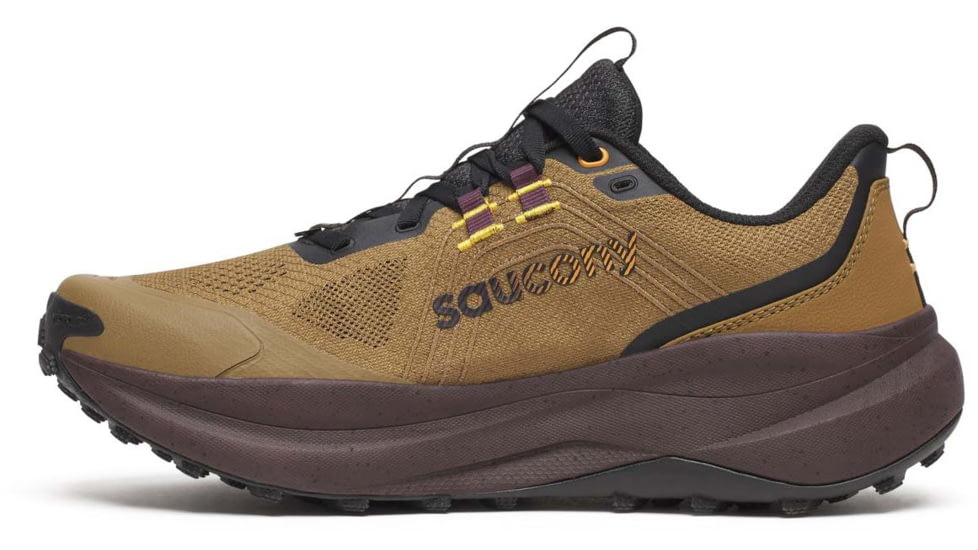 Saucony Xodus Ultra 4 - Mens, Kodiak/Wine, 13, S21032-245-M-13