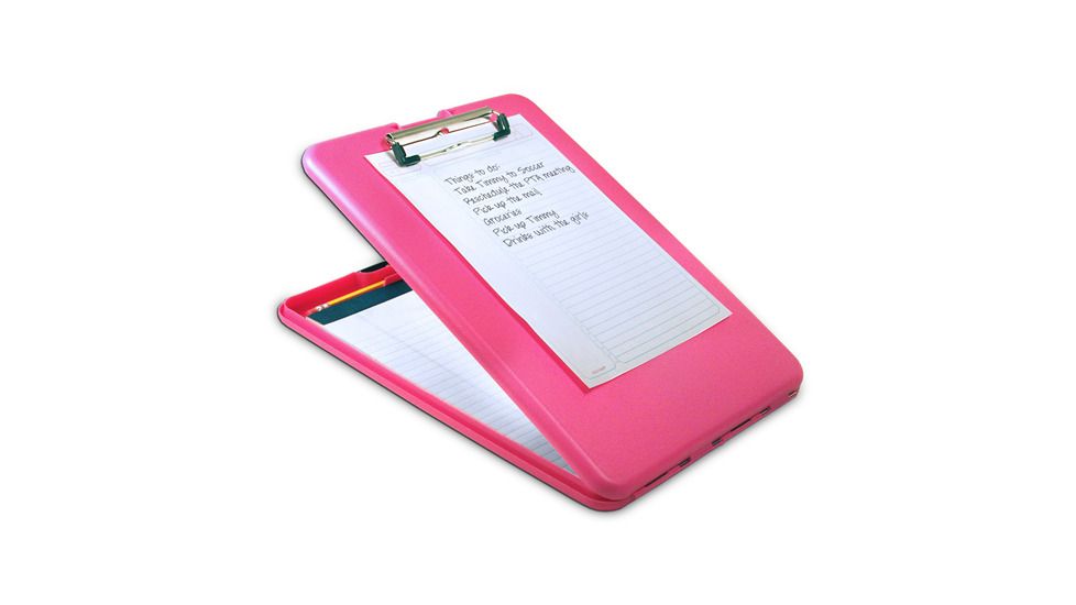 Saunders Mfg Slimmate, Letter/a4 Pink - 00835