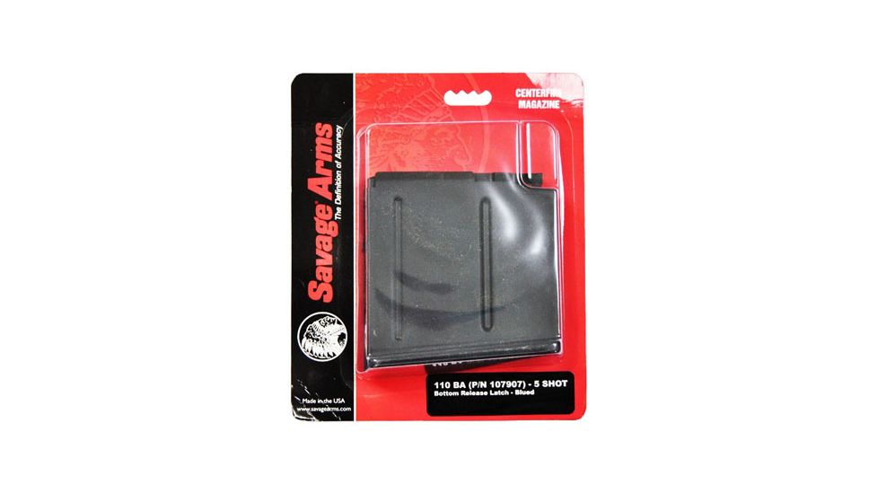 Savage Arms 55190 110BA/111 LR Hunter 338 Lapua 5 Rd Matte Blued Finish