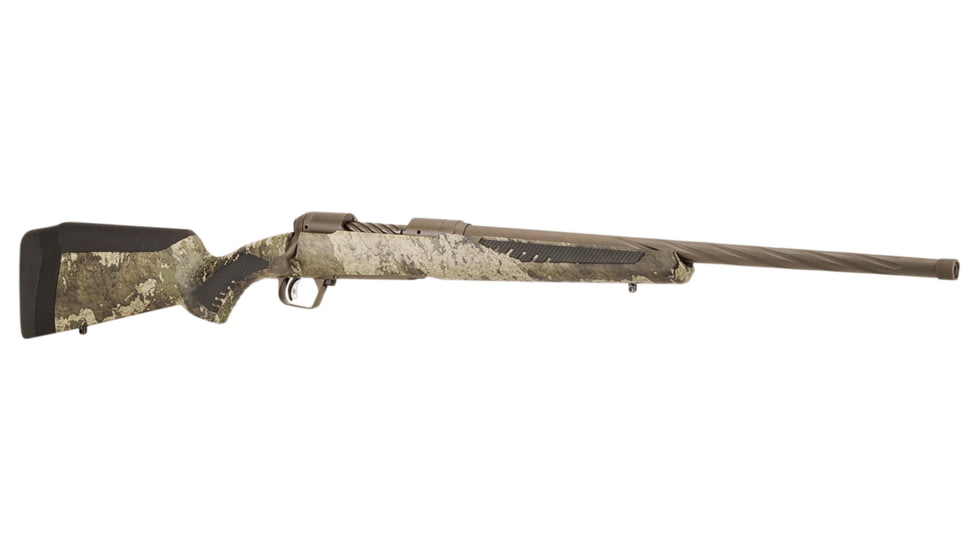 Savage Arms 110 High Country Bolt Action Rifle, 6.5 PRC, 24in Barrel, 1-8.5, Synthetic Strata Stock, Brown, 57419-FRRMPG