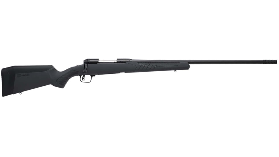 Savage Arms 110 Bolt Action Rifle, 6.5x284 Norma, 26 in barrel, 1-8 Twist, Muzzle Brake, Black, 3 Rounds, 57034-FRRMPG