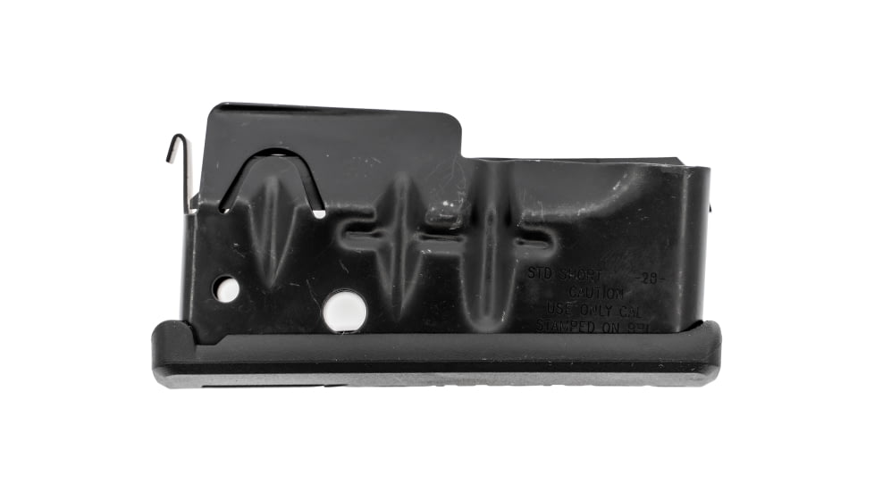 Savage Arms .308 Win/6.5CRD/.243 Win 4 Rounds Centrifire Rifle Magazine, Matte Blued, 4, 0685-2782