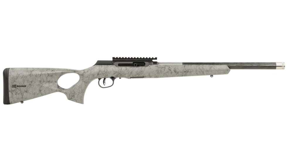 Savage Arms A Series TimberLite Thumbhole Rifle, .22 Long Rifle, 18 inch barrel, 10 Round Magazine, 47253-FRRMPG