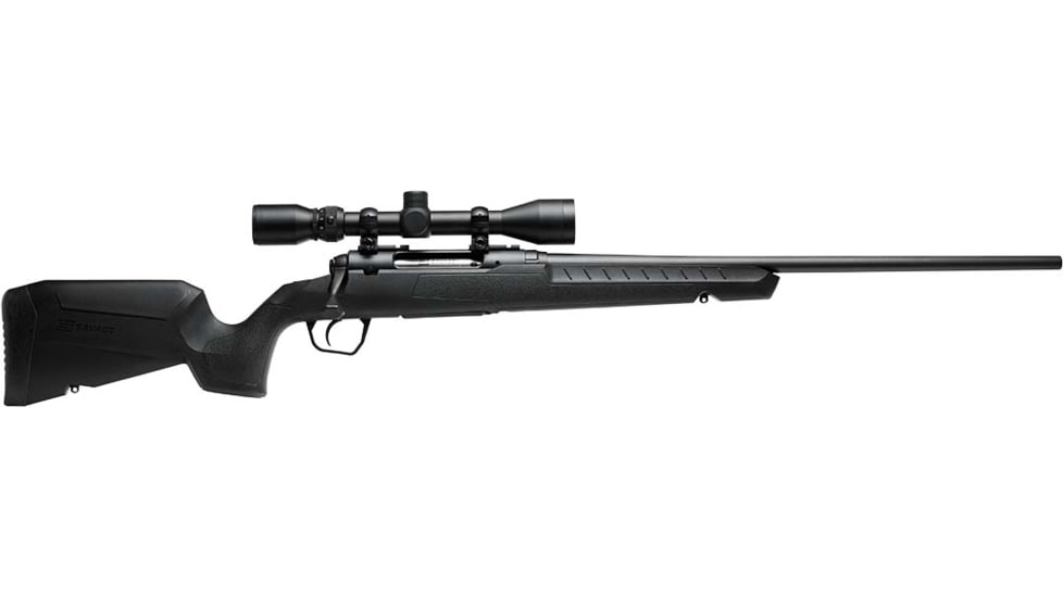 Savage Arms Axis XP Bolt Action Rifle, .223 Remington, 20in Barrel, 1-9, 3-9x40mm Scope, Synthetic Black Stock, Blued Black, 32023-FRRMPG