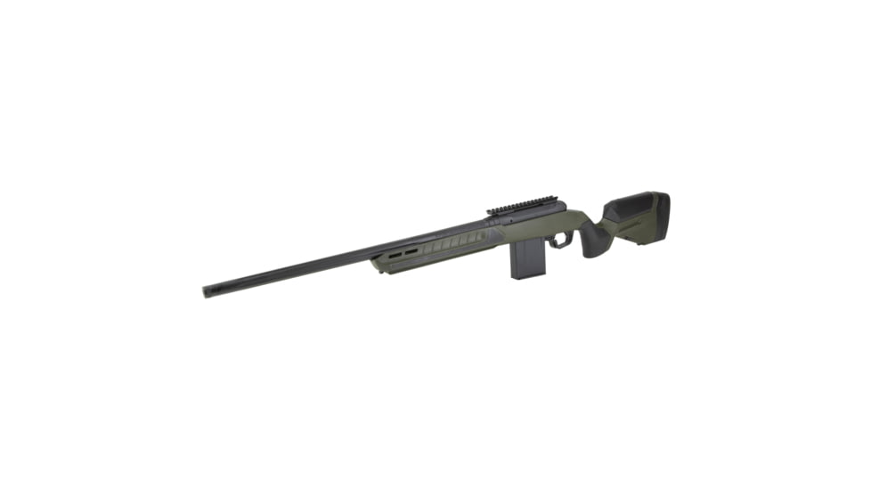 Savage Arms Model 110 Core Predator V2 Bolt Action Rifle, .224 Valkyrie, 22 inch Barrel, 1-7 Twist, Synthetic, Green, 10 Round Capacity, Green, 32631