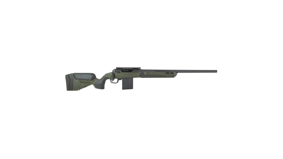 Savage Arms Model 110 Core Predator V2 Bolt Action Rifle, .224 Valkyrie, 22 inch Barrel, 1-7 Twist, Synthetic, Green, 10 Round Capacity, Green, 32631
