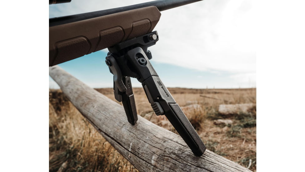 Savage Arms M-LOK Bipod, 7.2-10in, Black, 56310