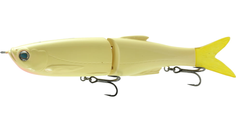 Savage Gear 3D Jointed Glide Swimmer, Sinking, Bone, 8in, 3oz, GS-205-B