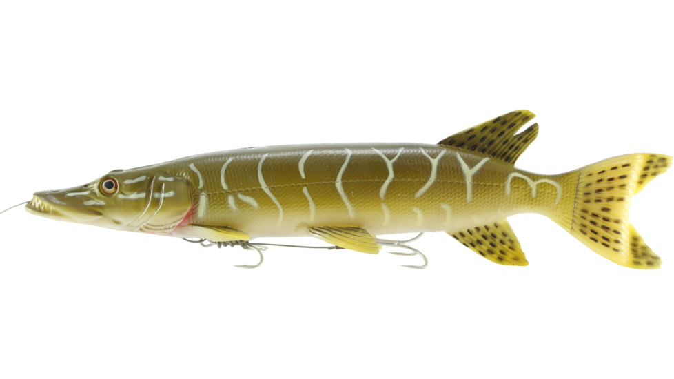 Savage Gear 3D Line Thru Pike, Sinking, Pike, 12in, 6 1/2oz, LTP-300-PI