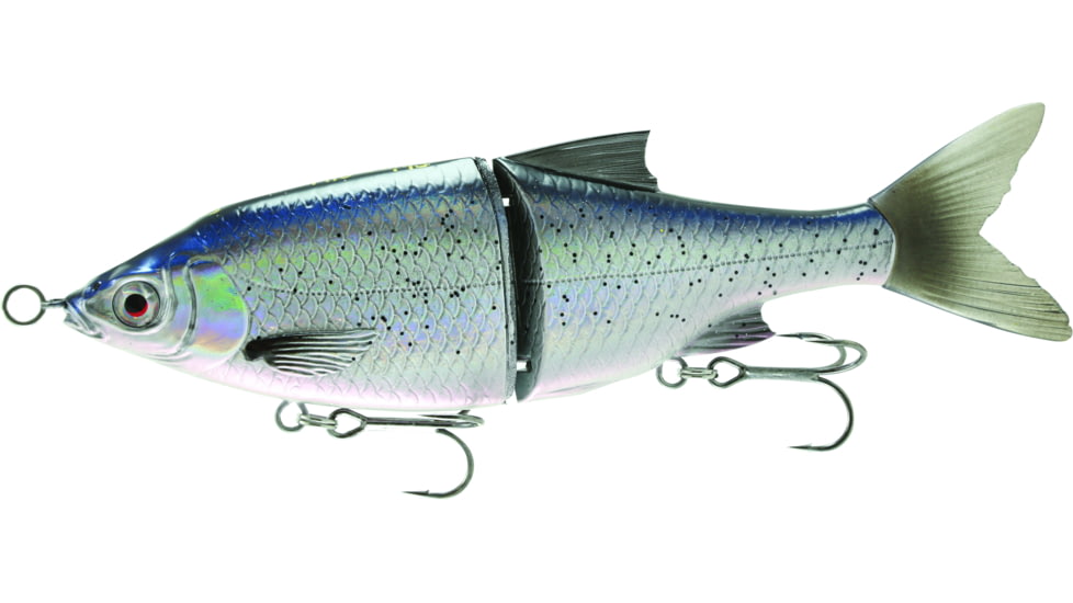 Savage Gear 3D Shine Swimming Glide Bait, Slow Sink, Gizzard, 7 1/4in, 2 1/3oz, SG-185-GZ