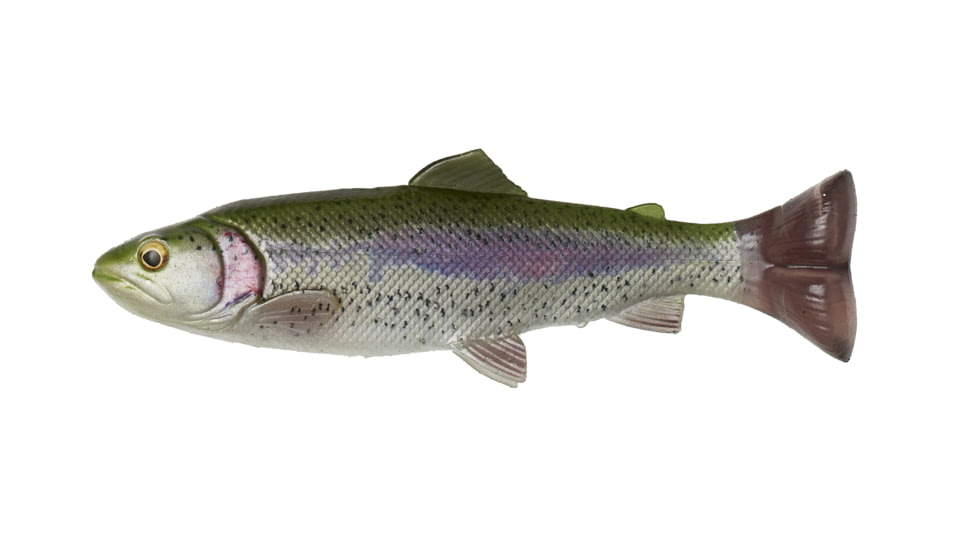Savage Gear 4D Splitfin Pulse tail Trout 6in Ghost Trout, SPT-150-GT
