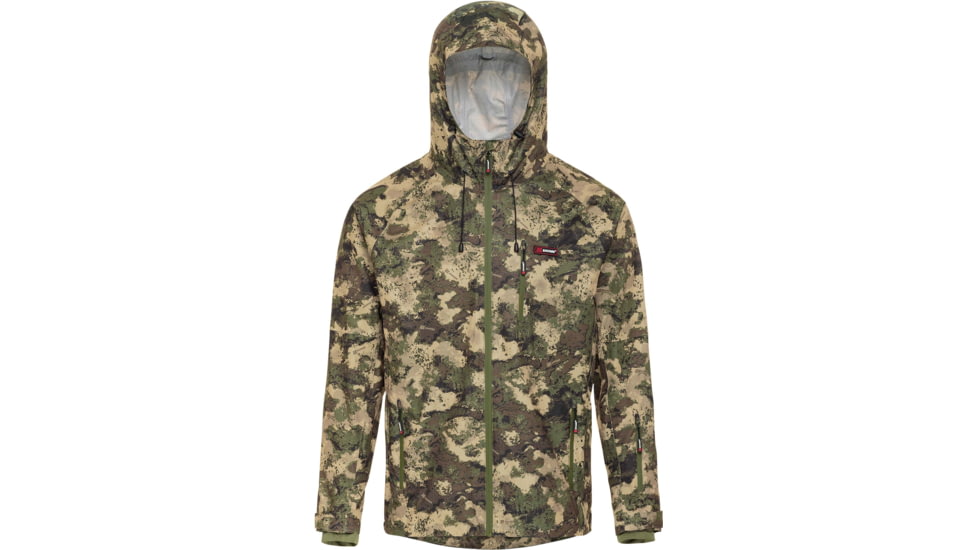 Savage Arms Long Sleeve Rain Jacket - Mens, Green Camo, Medium, 6M05OC00OLC-M