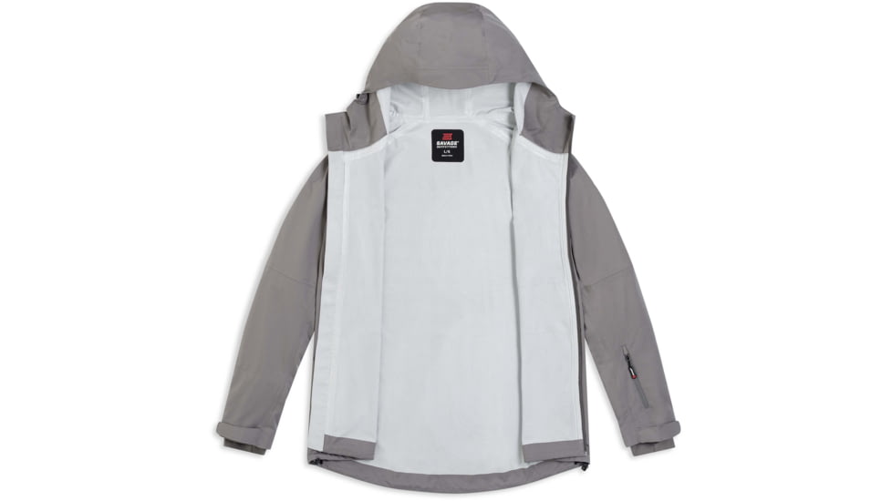 Savage Arms Long Sleeve Rain Jacket - Mens, Grey, 2XL, 6M05GY00GRY-2XL