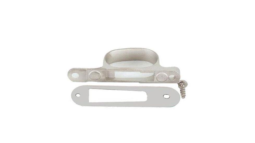 Savage Arms 93-E/MKII 17HMR/.22Mag Trigger Guard and Floor Plate - Nickel, Silver, 100657