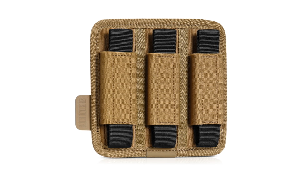 Savior Equipment 3 Slot Pistol Mag Holder, Dark FDE, 6.25 x 5.8, MP-TNS-PISXTRP-TN