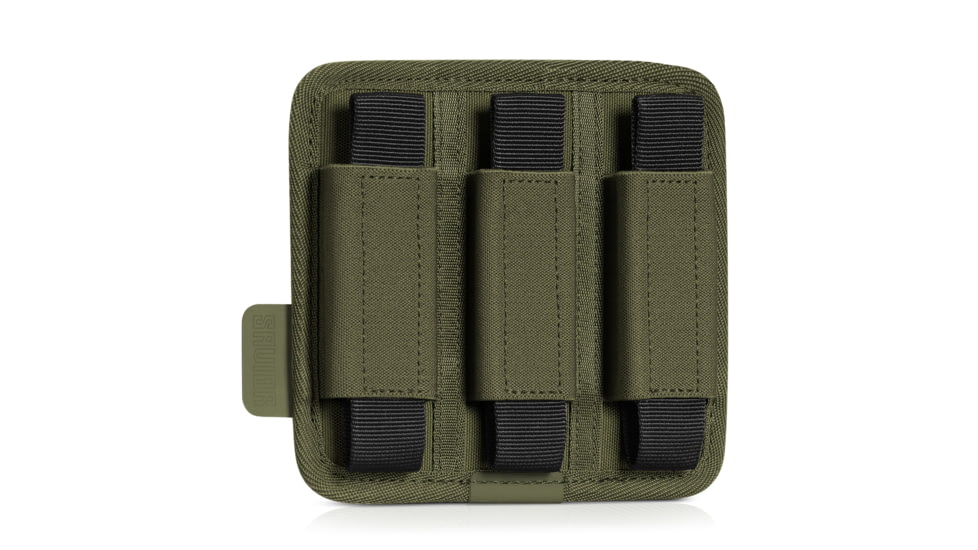 Savior Equipment 3 Slot Pistol Mag Holder, OD Green, 6.25 x 5.8, MP-TNS-PISXTRP-OG