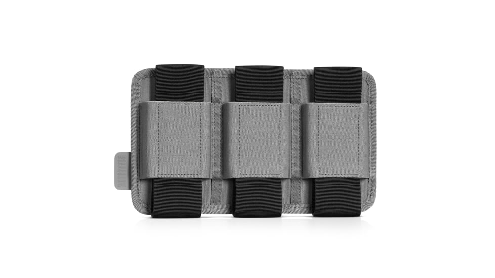 Savior Equipment 3-Slot Rifle Mag Holder, Gray, 5.8 H x 3.75 W, MP-TNS-RIFXTPE-GS