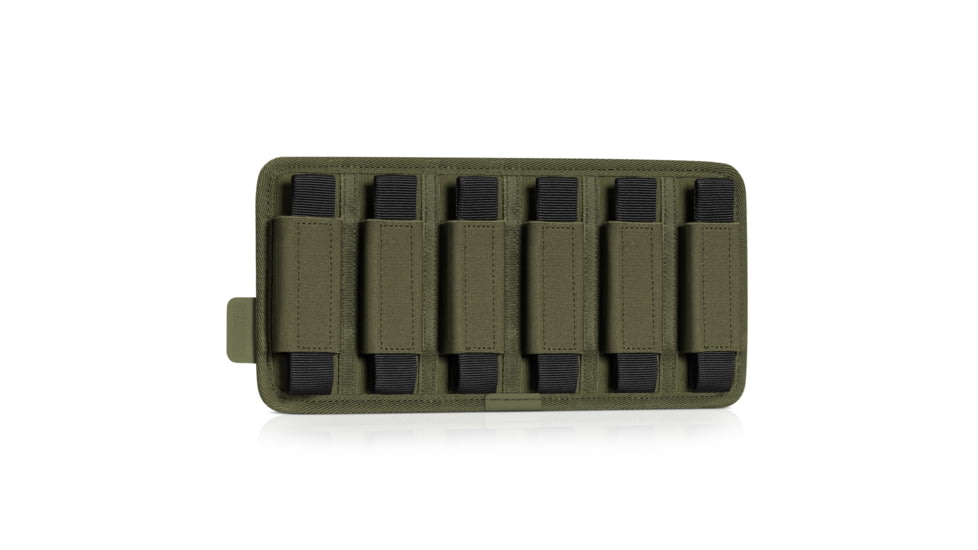 Savior Equipment 6 Slot Pistol Mag Holder, OD Green, 10.75 x 5.8, MP-TNS-PISXSIX-OG